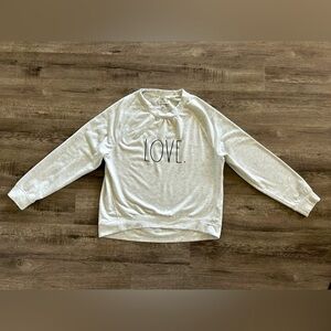 Women’s Rae Dunn Long Sleeve LOVE Shirt M